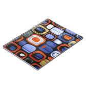 Carnet Style moderne Abstrait Pastel Bois (Côté gauche)