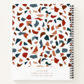 Carnet Style moderne abstrait Terrazzo (Dos)