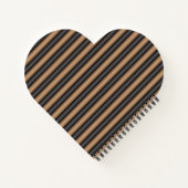 Carnet Style moderne Grillades Brown grillées avec profon (Dos)