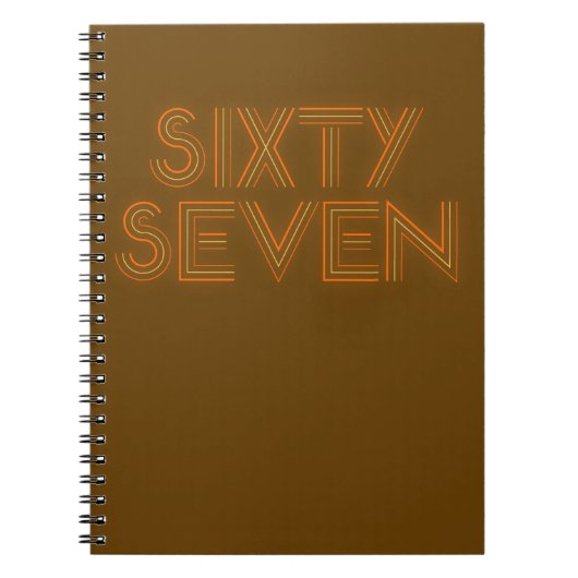 Carnet Style Rétro 67 (Devant)