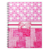 Carnet Style rose Girly d'album (Devant)