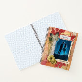 Carnet Style Scrapbooking romantique collage fleurs spira (Intérieur)