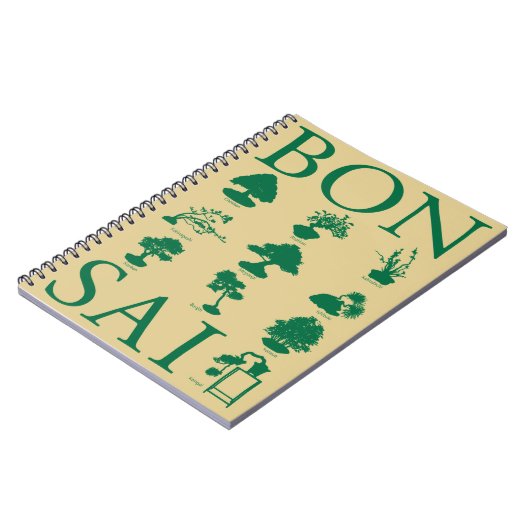 Carnet Styles de base de l'arbre Bonsai (Côté gauche)