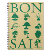 Carnet Styles de base de l'arbre Bonsai (Devant)