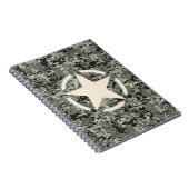 Carnet Stylo Star sur le Camouflage numérique (Côté Droit)