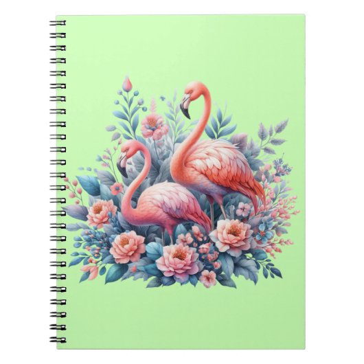 Carnet Sublimation Flamant rose-95158 (Devant)