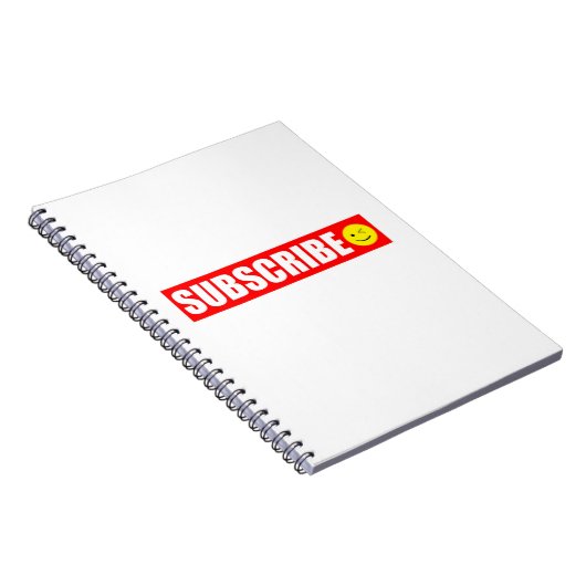 Carnet Subscribe Notebook (Côté Droit)