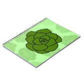 Carnet Succulente arrondie (Côté gauche)