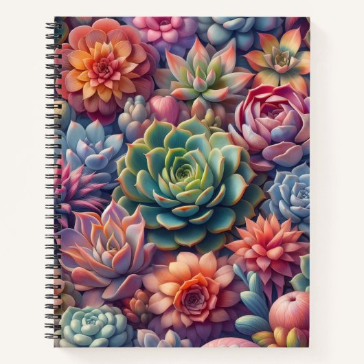 Carnet Succulentes Deluxe (Devant)