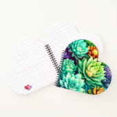 Carnet Succulents colorés (Intérieur)