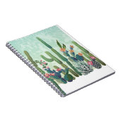 Carnet Succulents mignons : Motif de cactus Vintage (Côté Droit)