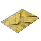 Carnet Sucette glacée en forme de cône de glace jaune (Côté gauche)