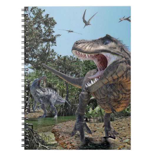 Carnet Suchomimus et confrontation de Rex de (Devant)