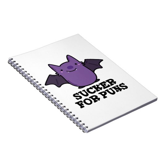 Carnet Sucker Pour Les Puns Amusant Petit Bat Pun (Côté Droit)