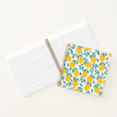 Carnet Sucré Branches de citron Motif (Intérieur)