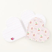 Carnet Sucré cupcakes et cerises Real Shabby Chic Rose (Intérieur)