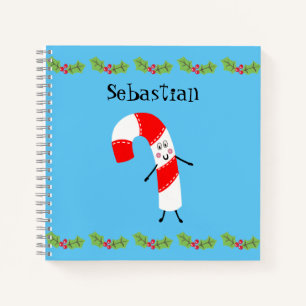 Carnet Sucre de canne de Noël personnalisé