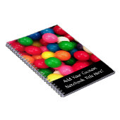 Carnet Sucrerie colorée de boule de gomme (Côté Droit)