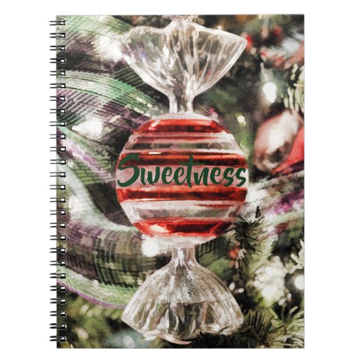 Carnet Sucrerie de Noël (Devant)