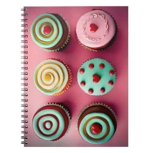 Carnet Sucres Cupcakes II (Devant)
