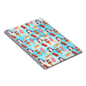 Carnet Sucres de crème glacée de pingouin (Côté Droit)