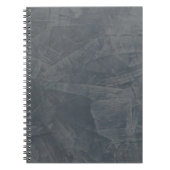 Carnet Suède gris (Devant)