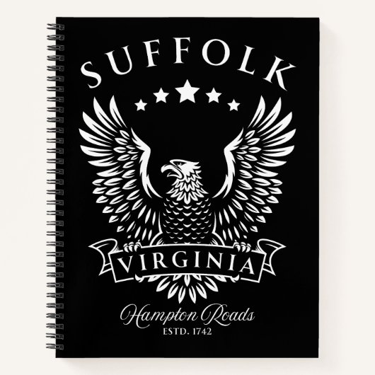 Carnet Suffolk Virginie Vintage Eagle (Devant)