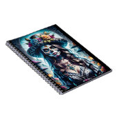 Carnet Sugar Skull Art - Esprit festif (Côté Droit)
