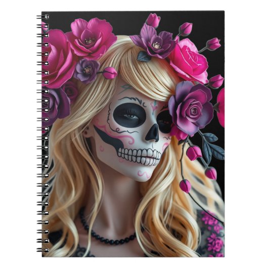 Carnet Sugar-skull notebook (Devant)