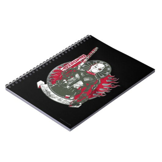 Carnet Suicide Squad | Deadshot "I am the Light" (Côté gauche)