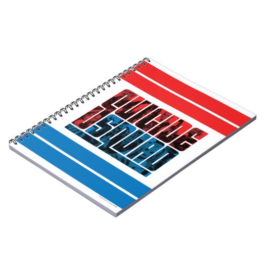 Carnet Suicide Squad | et logo bleu (Côté gauche)