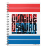 Carnet Suicide Squad | et logo bleu (Devant)