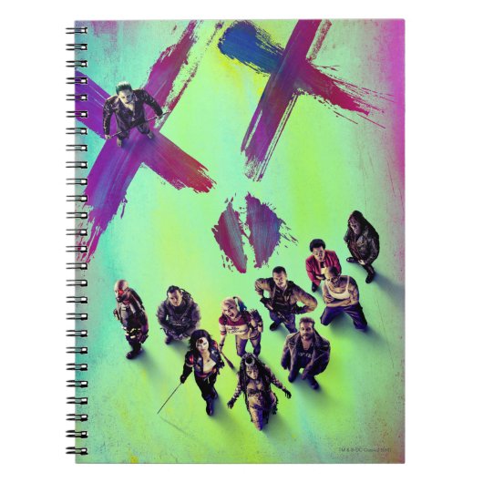 Carnet Suicide Squad | Group Poster (Devant)