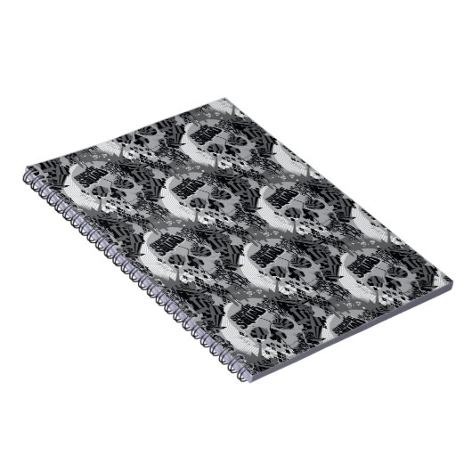 Carnet Suicide Squad | Skull Pattern (Côté Droit)