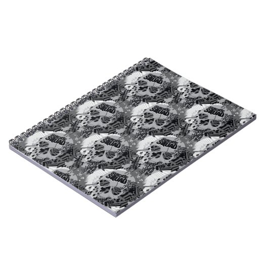Carnet Suicide Squad | Skull Pattern (Côté gauche)