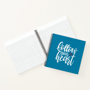 Carnet Suivez la citation de votre coeur Valentine Carn