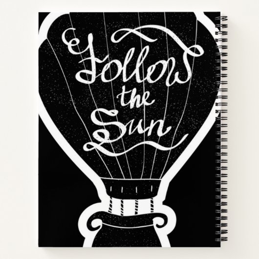 Carnet Suivez Le Soleil (Dos)