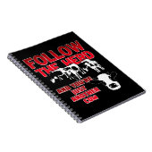 Carnet Suivez le troupeau et vous n'êtes qu'une autre vac (Côté Droit)