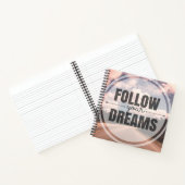 Carnet Suivez vos rêves (Intérieur)