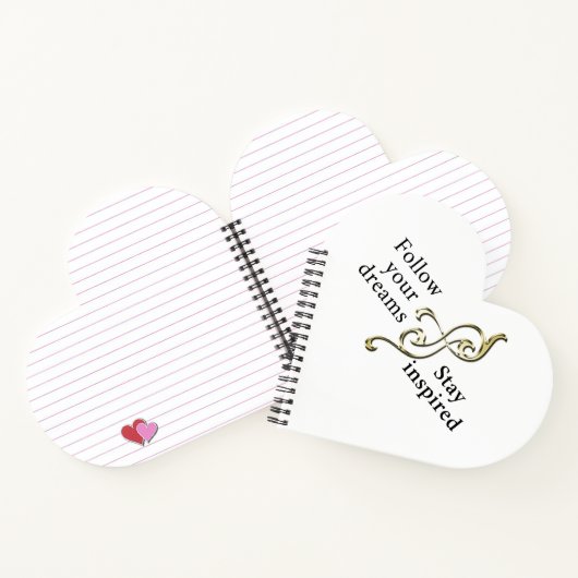 Carnet Suivez vos rêves - Bracelet inspirant pour (Intérieur)