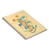 Carnet Suivez Vos Rêves Ils Connaissent La Façon Dont Ins (Côté Droit)