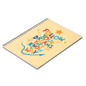 Carnet Suivez Vos Rêves Ils Connaissent La Façon Dont Ins (Côté gauche)