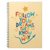 Carnet Suivez Vos Rêves Ils Connaissent La Façon Dont Ins (Devant)