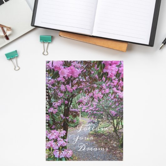 Carnet Suivez votre chemin de jardin Dreams Floral