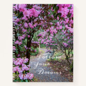 Carnet Suivez votre chemin de jardin Dreams Floral (Devant)