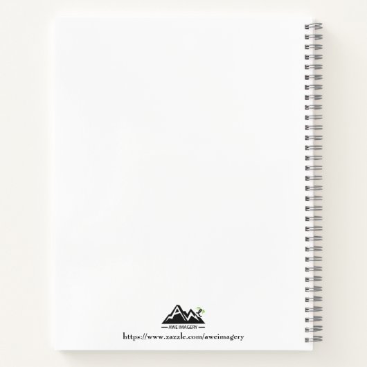 Carnet Suivez votre propre chemin (Dos)