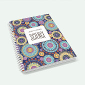 Carnet Sujet scolaire Coloré personnalisé