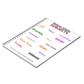 Carnet Sujets de l'école primaire (Côté gauche)