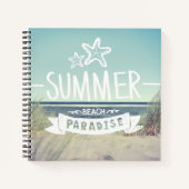Carnet Summer Beach Paradise (Devant)