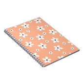 Carnet Summer Boho White Daisy Flowers (Côté Droit)